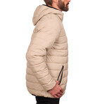 Faux Packable Jacket // Khaki (S)