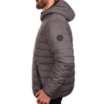 Faux Packable Jacket // Magnet (S)