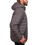 Faux Packable Jacket // Magnet (S)