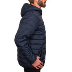 Faux Packable Jacket // Navy (S)