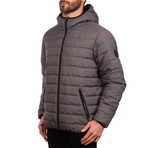 Faux Packable Jacket // Magnet (S)