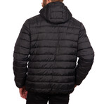 Faux Packable Jacket // Black (S)