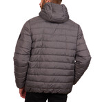 Faux Packable Jacket // Magnet (S)