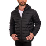 Faux Packable Jacket // Black (S)