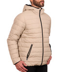 Faux Packable Jacket // Khaki (S)