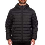 Faux Packable Jacket // Black (S)