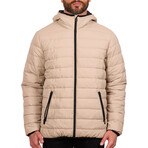 Faux Packable Jacket // Khaki (S)