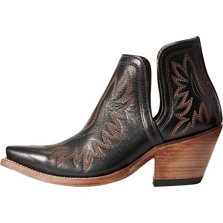 Ariat // Women's // Dixon Western Bootie // Brooklyn Black (6)