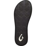 Olukai // Women's // Puawe Flip Flop // White + Black (6)