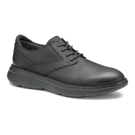 Oiled Leather Hayden Plain Toe Derbys // Black (8)