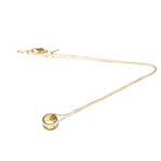 Gucci // 18k Rose Gold Icon Twirl Pendant Necklace // 14.96"-16.53" // Store Display