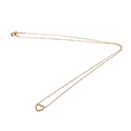 Tiffany & Co. // 18k Rose Gold Sentimental Heart Diamond Pendant Necklace // 15.94" // Store Display