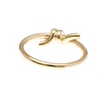 Tiffany & Co. // 18k Rose Gold Knot Ring // Ring Size: 6 // Store Display