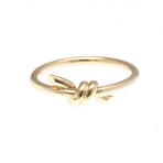 Tiffany & Co. // 18k Rose Gold Knot Ring // Ring Size: 6 // Store Display