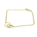 Cartier // 18k Yellow Gold Baby Love Bracelet // 6.69" // Store Display
