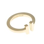 Tiffany & Co. // 18k Rose Gold T-Square Ring // Ring Size: 6 // Store Display