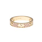 Gucci // 18k Rose Gold Icon Stardust Sapphire Ring // Ring Size: 7.25 // Store Display (1200)