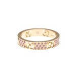 Gucci // 18k Rose Gold Icon Stardust Sapphire Ring // Ring Size: 7.25 // Store Display (1200)