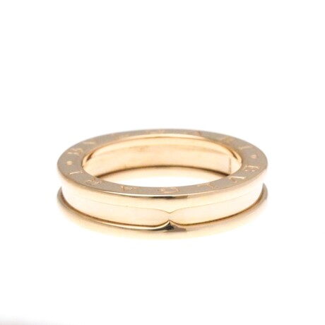 Bulgari // 18k Rose Gold B.Zero1 Ring // Ring Size: 5.75 // Store Display