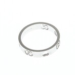 Gucci // 18k White Gold Icon Ring // Ring Size: 7.25 // Store Display