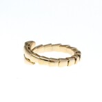 Bulgari // 18k Rose Gold Serpenti Ring // Ring Size: 7.5 // Store Display