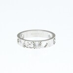 Gucci // 18k White Gold Icon Ring // Ring Size: 7.25 // Store Display