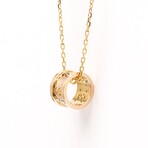 Gucci // 18k Rose Gold Icon Twirl Pendant Necklace // 14.96"-16.53" // Store Display
