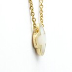 Van Cleef & Arpels // 18k Yellow Gold Pure Alhambra Mother of Pearl Pendant Necklace // 14.76"-16.33" // Store Display