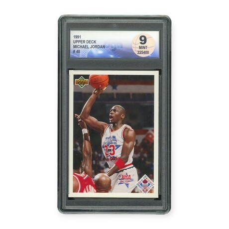 Michael Jordan // 1991 Upper Deck // DGA 9 Mint