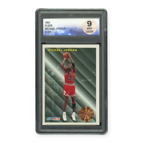 Michael Jordan // 1993 Fleer // DGA 9 Mint