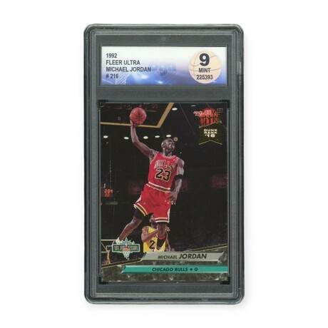 Michael Jordan // 1992 Fleer Ultra // DGA 9 Mint