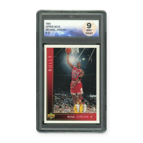 Michael Jordan // 1993 Upper Deck // DGA 9 Mint