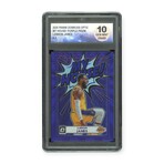 Lebron James // 2020 Panini Donruss Optic My House! Purple Prizm // DGA 10 GM