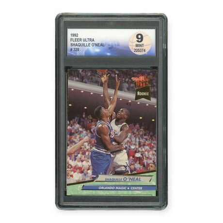 Shaquille O'Neill // 1992 Fleer Ultra // RC // DGA 9 Mint