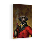 The Red Beret (Dog) // Print on Acrylic Glass by Dan Craig (24x16)
