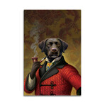 The Red Beret (Dog) // Print on Acrylic Glass by Dan Craig (24x16)