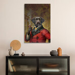 The Red Beret (Dog) // Print on Acrylic Glass by Dan Craig (24x16)