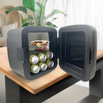 Thermoelectric Fridge // 9L (12 Cans) // Black