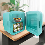 Thermoelectric Fridge // 9L (12 Cans) // Turquoise