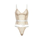 Marielli Bustier // Baroque Blossoms 038 + Bright White (S)