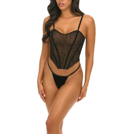 Paris Bustier // Black (S)