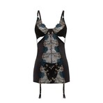 Alani Babydoll Plus // Hot Cheri 2 + Black (1X)