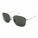 Porsche // Men's // P8940-C611 Pilot Sunglasses // Gold + Grey Lenses