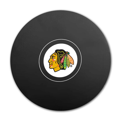Chicago Blackhawks Hockey Puck