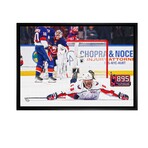 Alexander Ovechkin // Washington Capitals // Record Goal #895 Framed Canvas