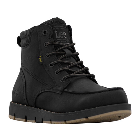 Waylon // Black + Black Denim + Gum (US: 7.5)