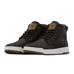 Spencer // Black Coffee + Navy Denim + Brit Tan (US: 11.5)