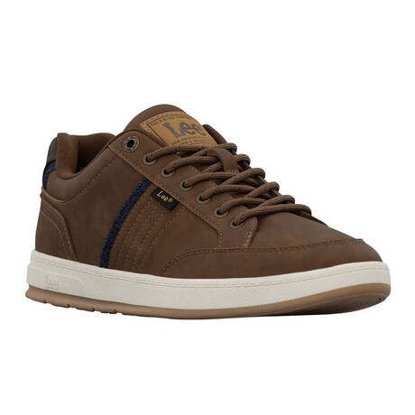 Lafayette // Sienna Tan + Navy Denim + Brown (US: 7.5)