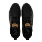 Spencer // Black + Black Denim + Cognac (US: 9.5)