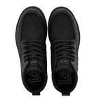 Waylon // Black + Black Denim + Gum (US: 10.5)